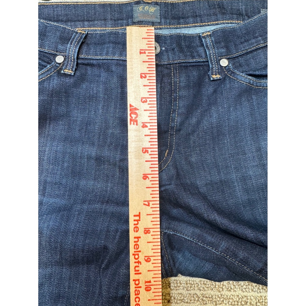 Citizens of Humanity Elson Medium Rise Straight Leg Dark Wash Jeans Size 31 - Picture 11 of 13